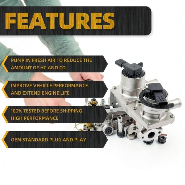Lexus LX570 Air Pump Check Valve Aluminum Dasbecan-3