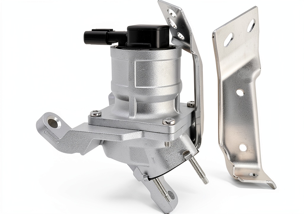 Flynsu stainless steel air check valve installed in a Toyota engine