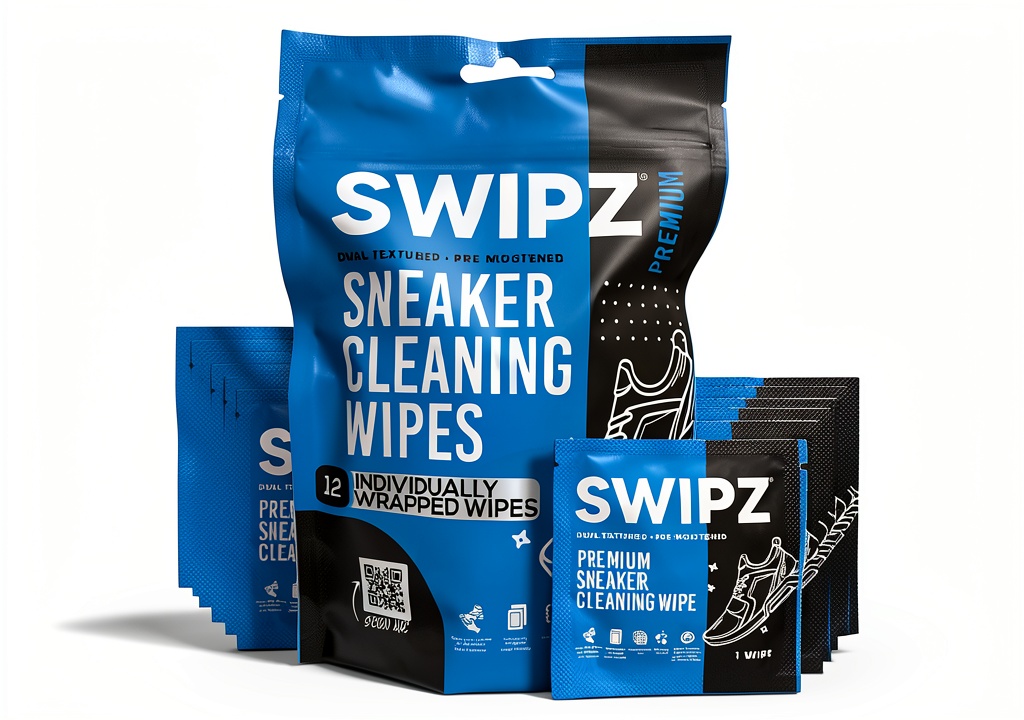Swipz Sneaker Cleaning Wipes for Leather