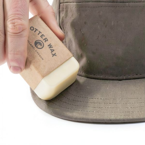 OtterWax Beeswax Clothing Wax Bar 0001 2.25oz Water Repellent for Men-3