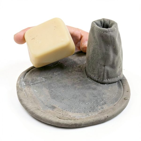 OtterWax Beeswax Clothing Wax Bar 0001 2.25oz Water Repellent for Men-4