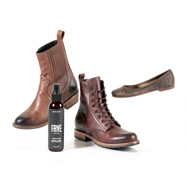 FRYE Leather Shoe Protector Spray Water Stain Repellent Aerosol USA-2