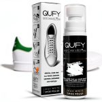 White Shoe Paint QUFY Max White Leather Polish 2.54 Fl Oz Water Based-0