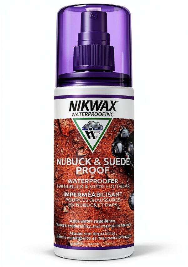 Nikwax Nubuck & Suede Waterproof Spray 4.2 Fl Oz – Breathable-0