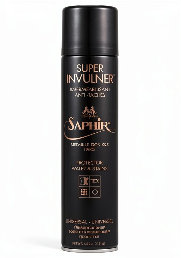 Saphir Super Invulner Waterproof Spray for Leather Shoes 12‑18in 9.2oz-0