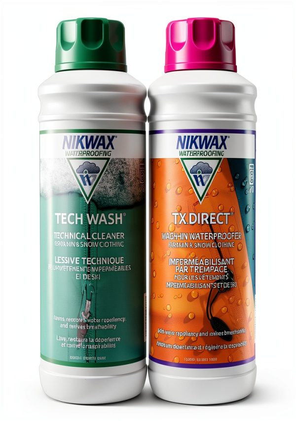 Nikwax Tech Wash & TX.Direct Duo Pack 1L Waterproofing Cleaner-0