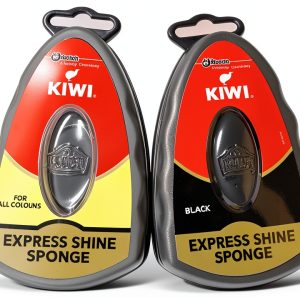 Shoe Shine Sponge by King Of Wonder Reusable Set Black and Neutral-0