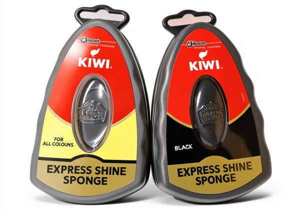 Shoe Shine Sponge by King Of Wonder Reusable Set Black and Neutral-0