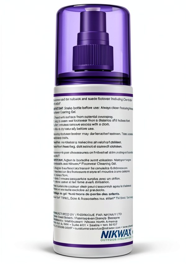 Nikwax Nubuck & Suede Waterproof Spray 4.2 Fl Oz – Breathable-1
