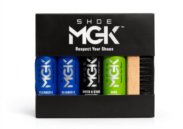 Shoe Care Kit Shoe MGK 5‑Piece Cleaner Conditioner Deodorizer-0