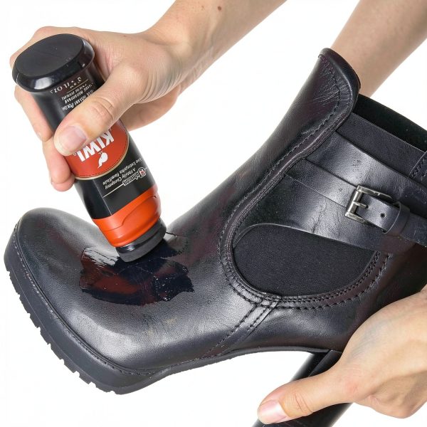 Kiwi Instant Shine & Protect Leather Shoe Polish 11311 Black Brown-4