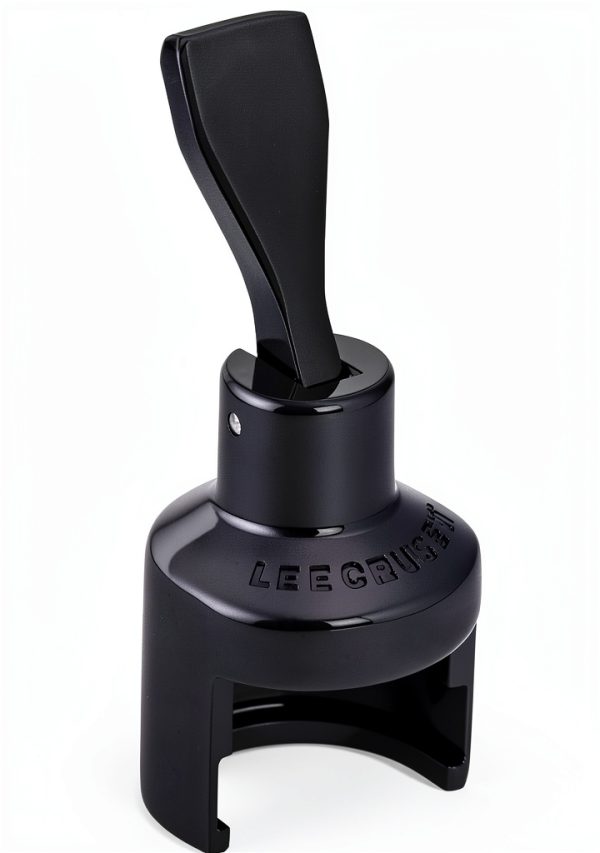 Champagne Crown Sealer Le Creuset Wine Stopper Black Nickel 2.25 inch-0
