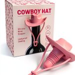 Cowgirl Hat Silicone Wine Stoppers Pandahero Pink Silicone Bar Tool-0
