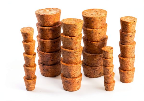 Natural Cork Stoppers by Yasdyri – 30pcs Conical Wine & Kitchen-7